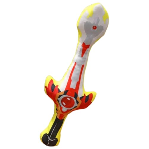 AQCQDQ Schwert Kuscheltier, Plüschtier Schwert Stofftier, zum Spielen und Kuscheln für Mädchen und Jungen (40 cm,I) von AQCQDQ