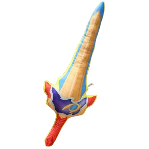 AQCQDQ Schwert Kuscheltier, Plüschtier Schwert Stofftier, zum Spielen und Kuscheln für Mädchen und Jungen (40 cm,K) von AQCQDQ