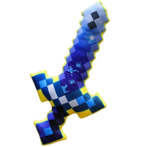 AQCQDQ Schwert Kuscheltier, Plüschtier Schwert Stofftier, zum Spielen und Kuscheln für Mädchen und Jungen (60 cm,E) von AQCQDQ