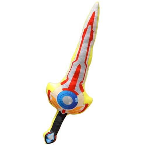 AQCQDQ Schwert Kuscheltier, Plüschtier Schwert Stofftier, zum Spielen und Kuscheln für Mädchen und Jungen (60 cm,J) von AQCQDQ
