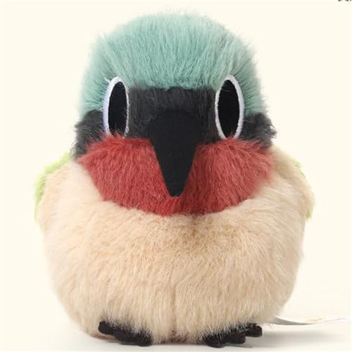 AQCQDQ Spatz Plüschtier, Vogel Kuscheltier, Flauschiges Stofftier zum Kuscheln und Spielen, Niedliche Kleine Vogelpuppen als Geschenk für Deine Freunde (11 cm,C) von AQCQDQ