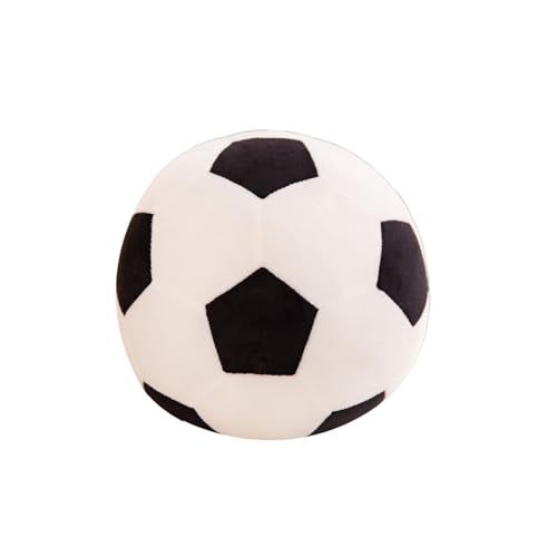 AQCQDQ Stofftier Fußball, Football Plüschkissen Plüsch Fußball Spielzeug, Stoffball Flauschige Fussball Fußbälle Gefüllte FußbälleSport Kissen, Geschenk für Kinder und Fußballliebhaber (25CM) AQCQDQ Stofftier Fußball, Football Plüschkissen Plüsch Fußball Spielzeug, Stoffball Flauschige Fussball Fußbälle Gefüllte FußbälleSport Kissen, Geschenk für Kinder und Fußballliebhaber (25CM) von AQCQDQ