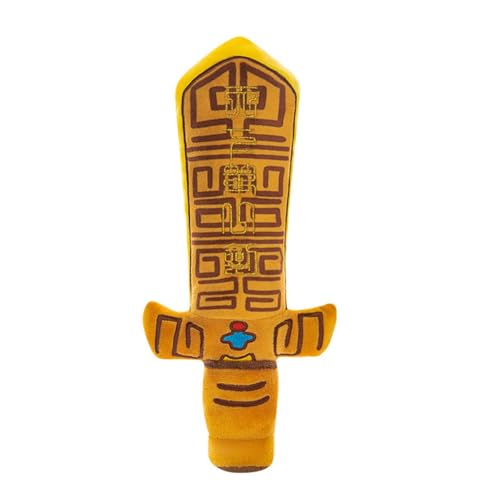 AQCQDQ Xuanyuan Schwert Kuscheltier, Qinglong Schwert Plüschtier, zum Spielen und Kuscheln, Weiches Schmusetier für Mädchen, Jungen, Babys (35 cm,Xuanyuan) von AQCQDQ