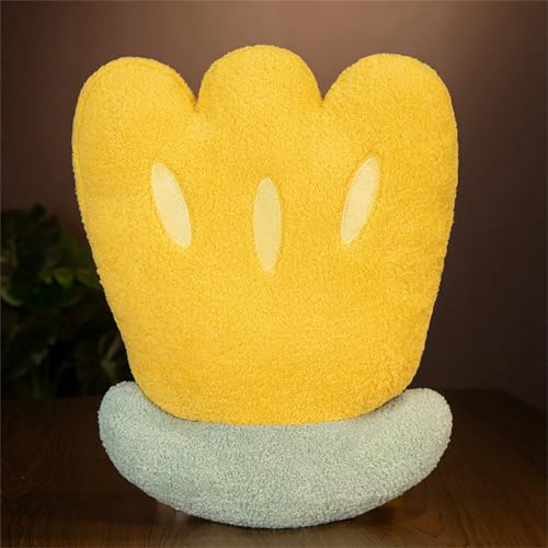 Blumen Kuscheltier, Süße Plüsch Blume Als Blumenkissen & Emotional Support Plant, Flauschiges Blumen Plüsch-Puppe Blumenkissen, Niedlicher Dekorativer Blumenstrauß Pflanze Plüschfigur Deko (Gelb) von AQCQDQ