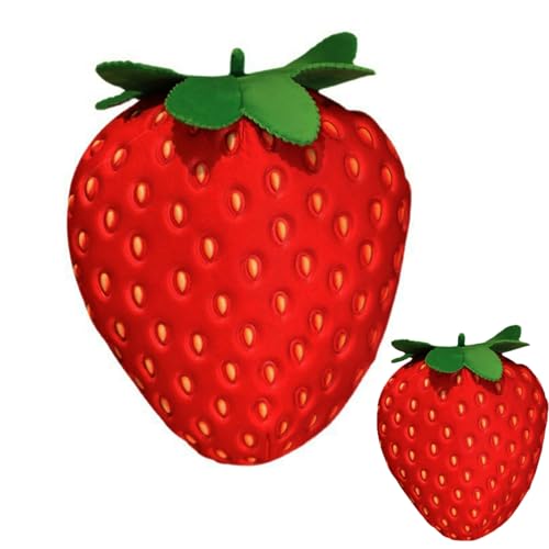Erdbeere Plüschtiere Plüsch Erdbeer-Plüschtier Obst Plüschkissen, Süßes Erdbeere Plüschtier, Dekokissen Kopfkissen Kissen Geburstagsgeschenke für Zuhause, Schlafzimmer, Wohnheim-Dekor (40cm,rot) Erdbeere Plüschtiere Plüsch Erdbeer-Plüschtier Obst Plüschkissen, Süßes Erdbeere Plüschtier, Dekokissen Kopfkissen Kissen Geburstagsgeschenke für Zuhause, Schlafzimmer, Wohnheim-Dekor (40cm,rot) von AQCQDQ
