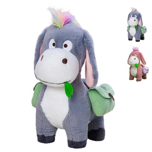 Esel Plüschtiere, Kuscheltier Esel, Niedliches Eselchen Plüschtier, Sturer Esel Plüschpuppe Süße Weich Esel Stofftiere Zum Kuscheln Und Spielen, Esel Geschenke Für Kinder, Jungen, Mädchen (50 cm,Grau) Esel Plüschtiere, Kuscheltier Esel, Niedliches Eselchen Plüschtier, Sturer Esel Plüschpuppe Süße Weich Esel Stofftiere Zum Kuscheln Und Spielen, Esel Geschenke Für Kinder, Jungen, Mädchen (50 cm,Grau) von AQCQDQ