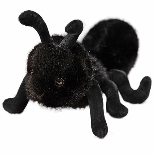 Gefüllter Ameisenplüsch, Tier Ameise Kuscheltier, Ameise Plüschtier, Süße Ameisen Stofftier Plüschpuppe, Ameisen Plüsch für Kinder und Kuscheltierliebhaber Geschenk (25 cm,schwarz) von AQCQDQ