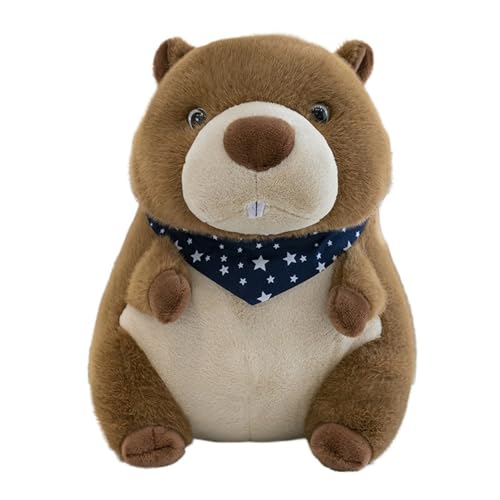 Hamster Kuscheltier, Murmeltier Plüschtier Spielzeug, Superweich Und Flauschig Kawaii Hamster Murmeltier Plushies Mit Schal, Lustiger Süßes Wilde Tiere Plüschpuppe Geschenke Für Kinder (50 cm,Blau) Hamster Kuscheltier, Murmeltier Plüschtier Spielzeug, Superweich Und Flauschig Kawaii Hamster Murmeltier Plushies Mit Schal, Lustiger Süßes Wilde Tiere Plüschpuppe Geschenke Für Kinder (50 cm,Blau) von AQCQDQ