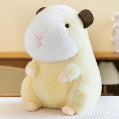 Hamster Plüschtier, Plüschtier Feldhamster, Meerschweinchen Kuscheltiere, Hamster Weiche Kuscheltiere Kissen Spielzeug Puppe, Hamster Plüschspielzeug, Hamsterpuppe Plüschtier Dekoration (50cm,Beige) Hamster Plüschtier, Plüschtier Feldhamster, Meerschweinchen Kuscheltiere, Hamster Weiche Kuscheltiere Kissen Spielzeug Puppe, Hamster Plüschspielzeug, Hamsterpuppe Plüschtier Dekoration (50cm,Beige) von AQCQDQ