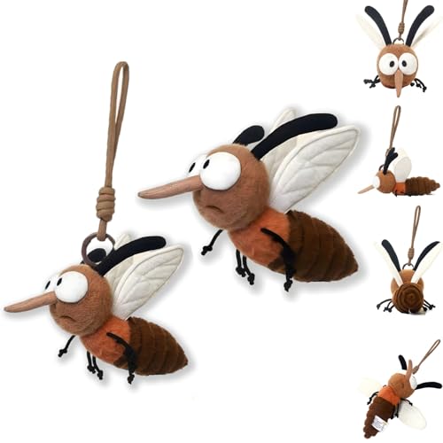 Mücke Kuscheltier, Hässlich Kuscheltier Schlüsselanhänger Cartoon Stofftier Spielzeug Gefüllte, Süße Mücken Plüschtier Puppe Kreative Und Lustige Insekten Tierchen Spielzeug Plush Toy (14 cm+25 cm) Mücke Kuscheltier, Hässlich Kuscheltier Schlüsselanhänger Cartoon Stofftier Spielzeug Gefüllte, Süße Mücken Plüschtier Puppe Kreative Und Lustige Insekten Tierchen Spielzeug Plush Toy (14 cm+25 cm) von AQCQDQ