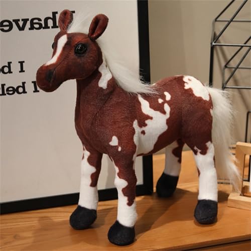 Plüsch Pferd Spielzeug,Kuscheltier Pferd Plüschtier, Kawaii Pferd Kuscheltier, Pferd Plüschtier Stofftier,Realistisch Plüsch Pferd Spielzeug Stofftier Horse ,für Mädchen Kinder (26cm,Blume Pferd) Plüsch Pferd Spielzeug,Kuscheltier Pferd Plüschtier, Kawaii Pferd Kuscheltier, Pferd Plüschtier Stofftier,Realistisch Plüsch Pferd Spielzeug Stofftier Horse ,für Mädchen Kinder (26cm,Blume Pferd) von AQCQDQ