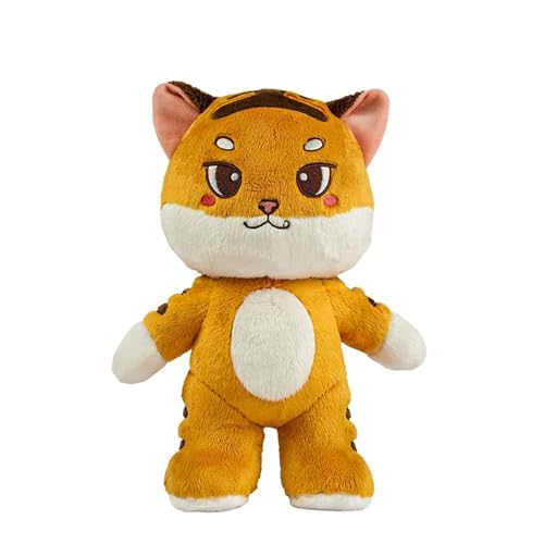 Tiger Kuscheltier, Original Plüschtier Tiger Schneeleopard Kuscheltier, Cartoon Tiger Plüsch Puppe Stofftier Kissen Klein Plüschfigur Tiger Braun Weiches Und Flauschige Geschenk Für Kinder (30 cm) Tiger Kuscheltier, Original Plüschtier Tiger Schneeleopard Kuscheltier, Cartoon Tiger Plüsch Puppe Stofftier Kissen Klein Plüschfigur Tiger Braun Weiches Und Flauschige Geschenk Für Kinder (30 cm) von AQCQDQ