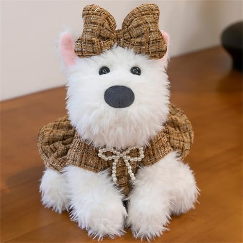 West Highland Terrier Hund Kuscheltier, Hund Westhighland-Terrier Sitzend, Nerdy Kleiner Duftender West Highland Plüschhund, Plüsch Hund Stofftier Hund Geburtstagsgeschenke für Kinder (35 cm,Braun) West Highland Terrier Hund Kuscheltier, Hund Westhighland-Terrier Sitzend, Nerdy Kleiner Duftender West Highland Plüschhund, Plüsch Hund Stofftier Hund Geburtstagsgeschenke für Kinder (35 cm,Braun) von AQCQDQ