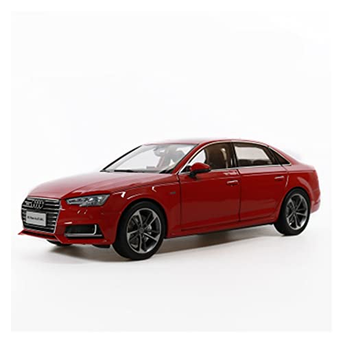 1 18 Für Audi 2017 A4L High Simulation Zinklegierung 6-Türer Automodell Für Jungen Erwachsene (Rot) von AQMUZE