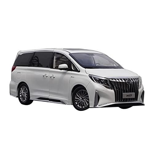 1 18 Für GAC Trumpchi M8 Weiß Geschäftsfahrzeug Legierung Druckguss Modellauto Dekoration Sammlung Display Geschenk von AQMUZE