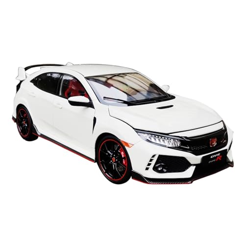 1 18 Für Honda Civic Type R Legierung Druckguss Modellauto Dekoration Sammlung Display Geschenk(B) von AQMUZE