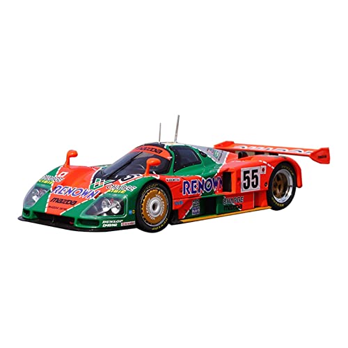 1 18 Für Mazda 787b Racing Legierung Druckguss Modellauto Dekoration Sammlung Display Geschenk von AQMUZE