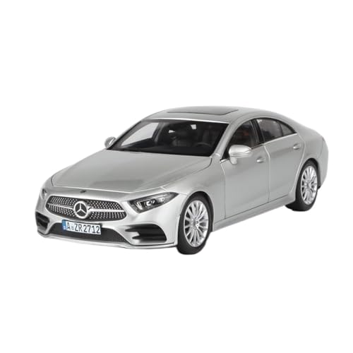 1 18 Für Mercedes-Benz CLS Silber Auto Legierung Druckguss Modell Dekoration Sammlung Display Geschenk von AQMUZE