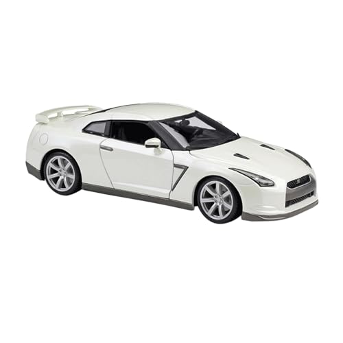 1 18 Für Nissan GTR35 Weiß Auto Legierung Druckguss Modell Auto Dekoration Sammlung Display Geschenk von AQMUZE