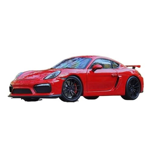 1 18 Für Porsche 911 Rot Sportwagen Legierung Druckguss Modellauto Dekoration Sammlung Display Geschenk(A) von AQMUZE