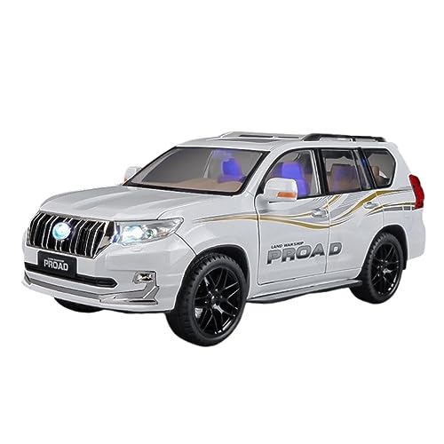 1 18 Für Toyota Prado SUV Legierung Druckguss Modellauto Sammlung Spielzeugauto Kinder Geschenk(A) von AQMUZE