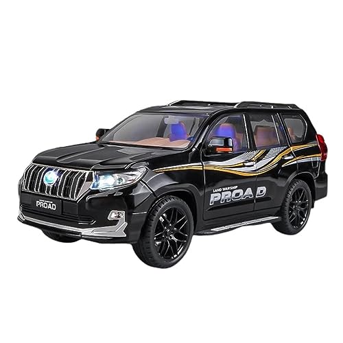 1 18 Für Toyota Prado SUV Legierung Druckguss Modellauto Sammlung Spielzeugauto Kinder Geschenk(B) von AQMUZE