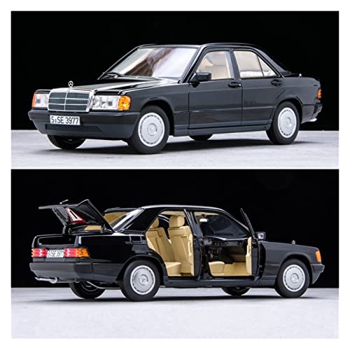 1 18 for Benz 190E W201 C-Klasse 2.3 Heckflügel Legierung Automodell Erwachsene Sammlung Geschenk Handwerk(2) von AQMUZE