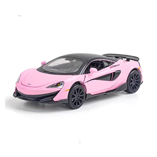 1 32 Diecast Alloy Auto Modell Miniatur Für McLaren 600LT Supercar Metall Fahrzeug Geschenk Display Sammlung Spielzeug(Rosa) von AQMUZE