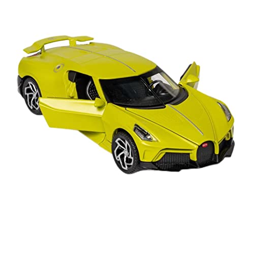 1 32 Diecast Alloy Modellauto Für Bugatti La Voiture Noire Miniatur Supercar Play Children Collection Geschenk(Grün) von AQMUZE
