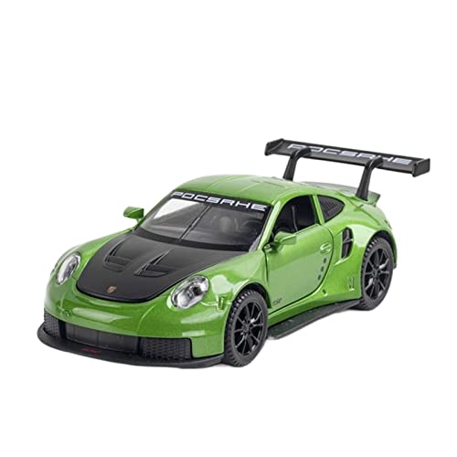 1 32 Diecast Für Porsche 911 997 Supercar Legierung Automodell Metall Fahrzeug Sammlung Geschenke Weihnachtsspielzeug(Grün) von AQMUZE