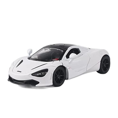 1 32 Diecast Spielzeugautos McLaren 720S Legierung Simulationsmodell Metallfahrzeuge Kindergeschenksammlung(White) von AQMUZE