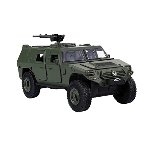 1 32 Warrior Gepanzertes Fahrzeug Legierung Modell Druckguss Akusto-optische Spielzeugauto Militärwagen Junge Geschenke(A) von AQMUZE