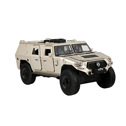 1 32 Warrior Gepanzertes Fahrzeug Legierung Modell Druckguss Akusto-optische Spielzeugauto Militärwagen Junge Geschenke(B) von AQMUZE
