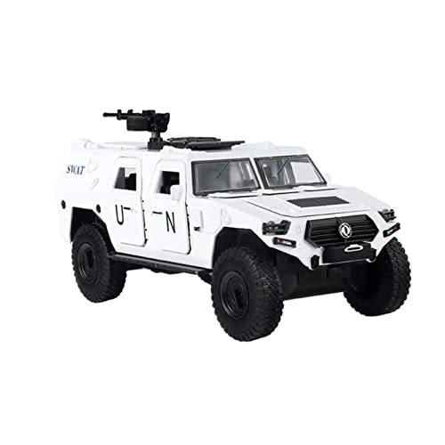 1 32 Warrior Gepanzertes Fahrzeug Legierung Modell Druckguss Akusto-optische Spielzeugauto Militärwagen Junge Geschenke(D) von AQMUZE