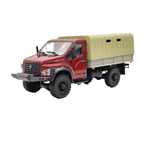 1 43 for GAZ C42A21 ГАЗ H234 Russischer LKW Rot Druckguss Modellauto Sammlung Geschenke Und Kunsthandwerk von AQMUZE