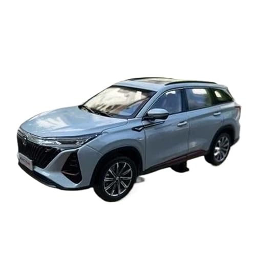 1:18 Für Changan Cs75 Plus Geländewagen SUV Simuliertes Legierungsautomodell Druckguss Hobby Statische Anzeige von AQMUZE