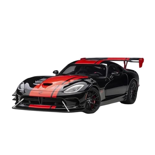 1:18 Für Dodge Viper ACR 2017 Harz Auto Modell Authentische Detaillierte Sammleredition(Black) von AQMUZE