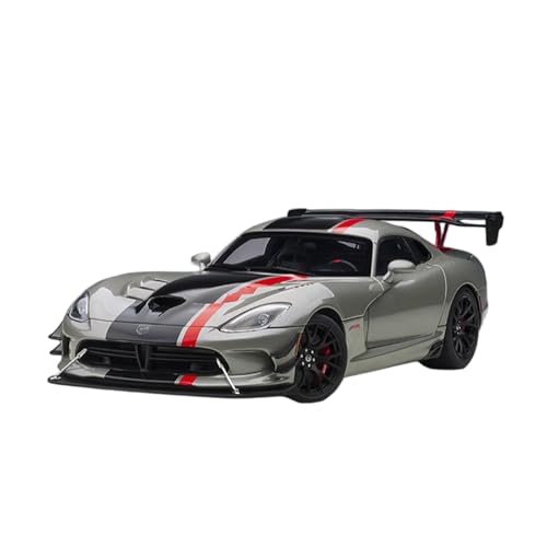 1:18 Für Dodge Viper ACR 2017 Harz Auto Modell Authentische Detaillierte Sammleredition(Gray) von AQMUZE