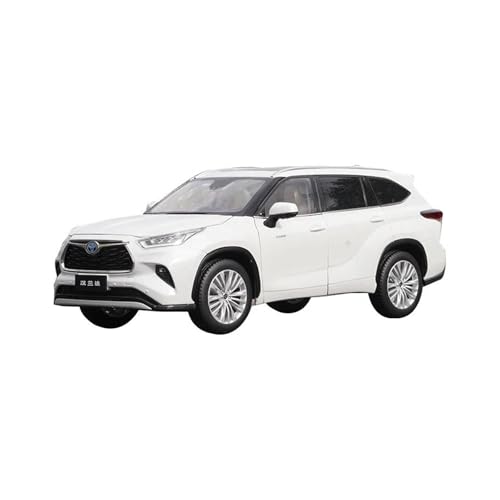 1:18 Für Highlander 2021 Legierung Simulation Statische Off-Road Fahrzeug SUV Modell Fan Hobby Sammlung von AQMUZE
