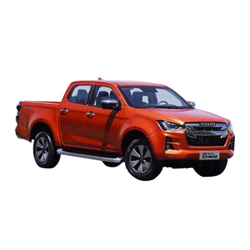 1:18 Für Isuzu Isuzu D-MAX Pickup 2021 Analog Legierung Auto Modell Druckguss Hobby Statische Display von AQMUZE