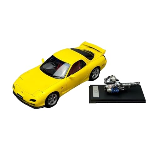 1:18 Für Mazda RX7 Spirit R Metall Auto Modell Fertige Miniatur Fahrzeug Sammlerstück von AQMUZE