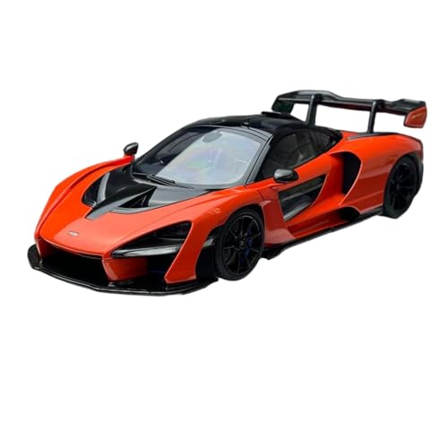1:18 Für McLaren Sena Sammeln Metall Auto Spielzeug Legierung Modell Fahrzeug(Orange) von AQMUZE
