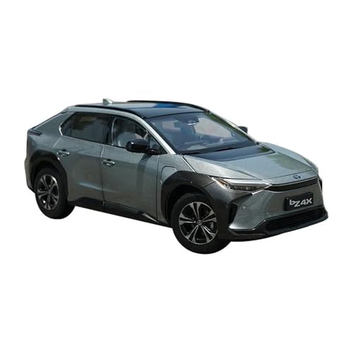 1:18 Für Toyota BZ4X E-TNGA Analog Legierung Auto Modell Druckguss Sammler Hobby Statische Display von AQMUZE