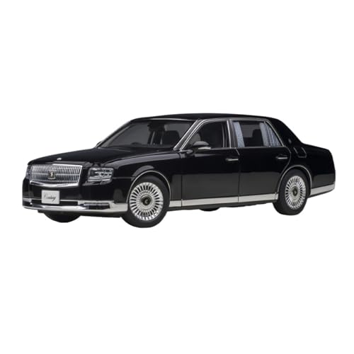 1:18 Für Toyota Century Mit Vorhang Special Edition Automodell Druckgussfahrzeug Sammlerserie(Black) von AQMUZE
