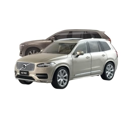 1:18 Für Volvo XC90 Druckguss-Legierung Automodell Simulation Sammlung Heimdekoration(Gold) von AQMUZE