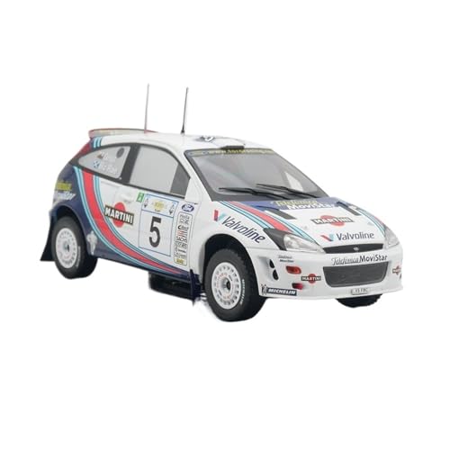 1:24 Für Focus RS WRC 2000 Rallye-Legierung Maßstabmodell Kinderspielzeug Erwachsenensammlung Geschenk von AQMUZE