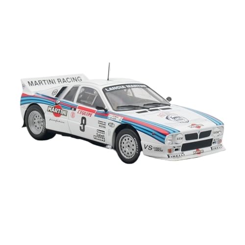 1:24 Für Lancia Rally 037 WRC 1983 Rallye-Modell Aus Legierung Im Maßstab 1:24, Kinderspielzeug, Sammlung Für Erwachsene, Geschenk von AQMUZE