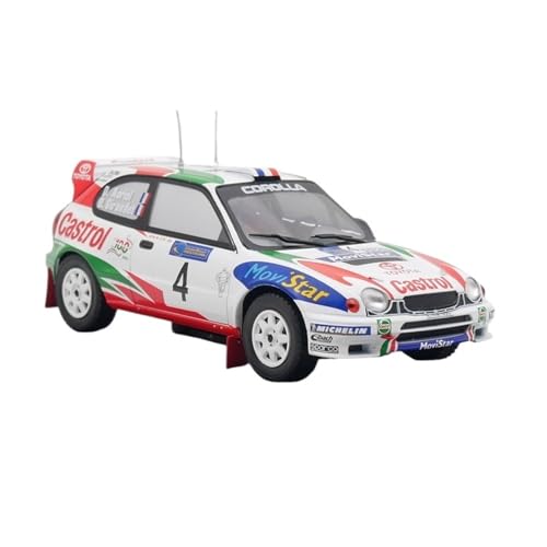 1:24 Für Toyota Corolla WRC 1999 Rennwagen Legierung Maßstab Modell Kinderspielzeug Erwachsenen Sammlung Geschenk von AQMUZE