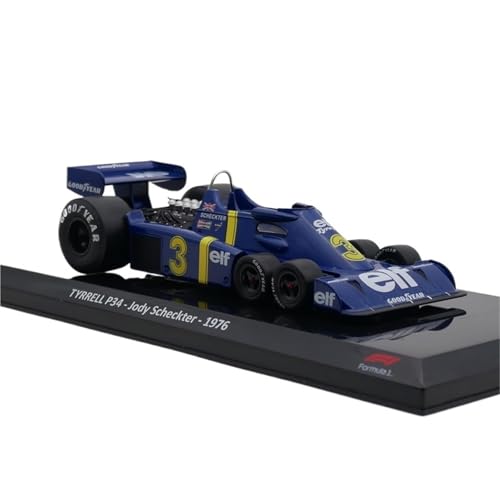 1:24 Für Tyrrell P34 Jody Scheckter 1976F1 Race Alloy Scale Model Kinderspielzeug Erwachsenensammlung von AQMUZE