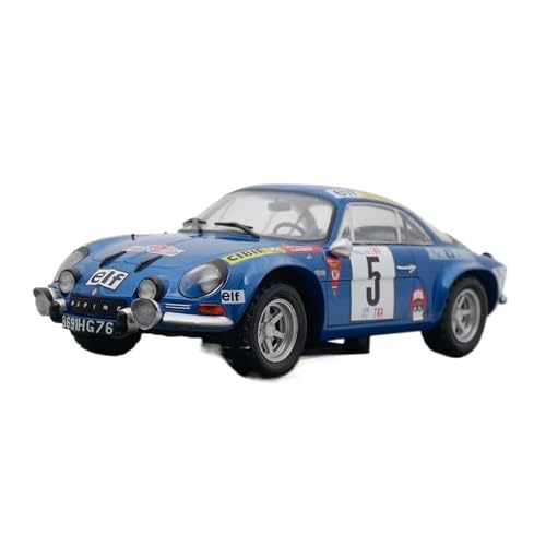 1:24 Legierung Für Alpine-Renault A110 1800 WRC 1973 Rallye-Automodell Kinderspielzeug Erwachsenensammlung von AQMUZE